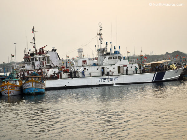 Coast guard are always on the patrol, monitoring unwanted vessels venturing into our Indian coastal territories.